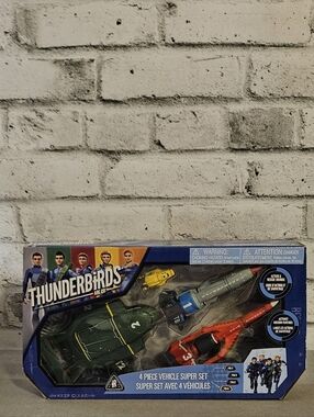 Thunderbirds Are Go 4 Vehicle Super Set TB1 TB2 TB3 TB4 NIB